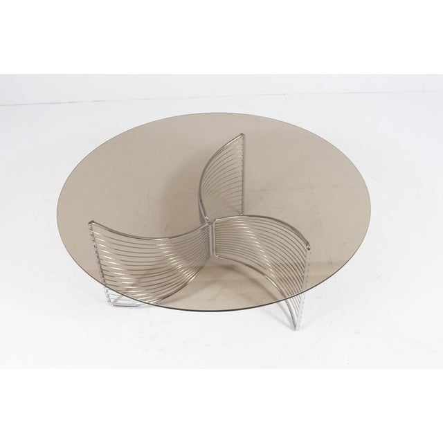 Space Age Coffee Table in Wire, Germany, 1970s For Sale - Image 11 of 15