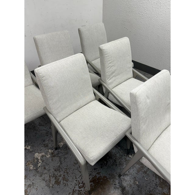 Caracole Caracole Modern Expressions Dining Side Chairs, Set of Six For Sale - Image 4 of 12