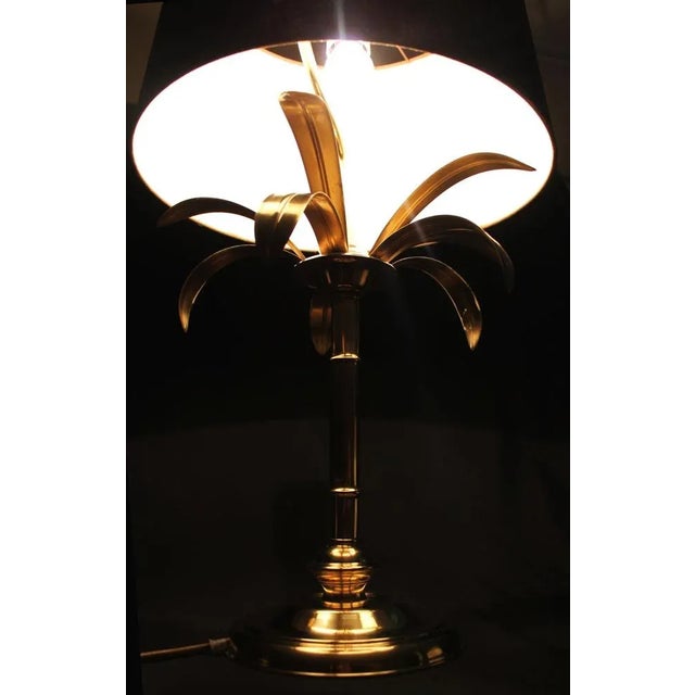 Hollywood Regency Style Bamboo Table Lamp, 1960s For Sale - Image 5 of 9