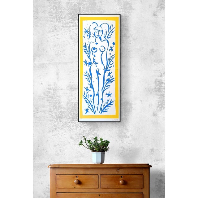 Title: “Côte d’azur” Stefan Szczesny "Côte d'azur" color silkscreen cm 130x50 signed and numbered by hand by the artist on...