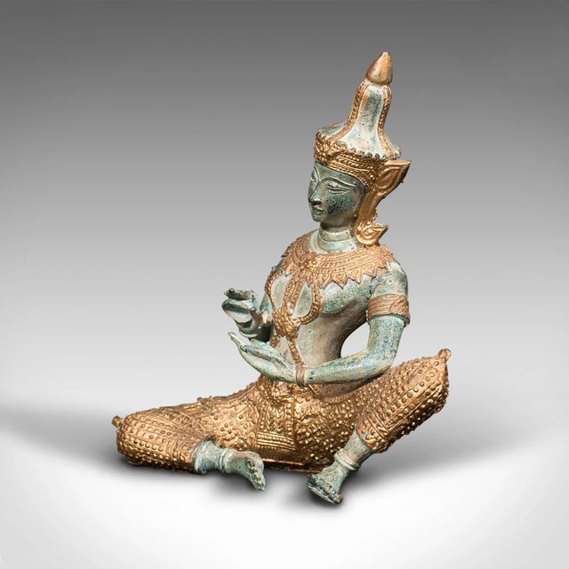 Art Deco 1940s Vintage Art Deco Decorative Figure For Sale - Image 3 of 13