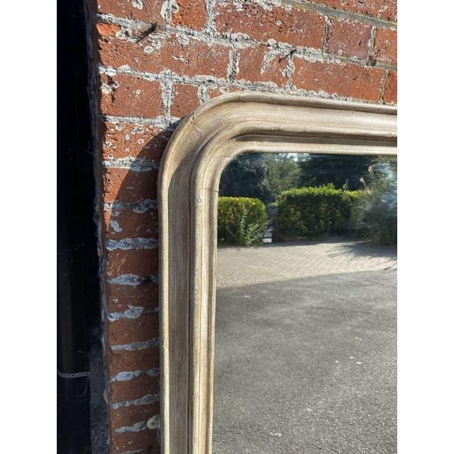 W: 169cm (66.5")H: 159cm (62.6")D: 8cm (3.1") An Exceptional large Antique French 19th Century carved wood & gesso arched...