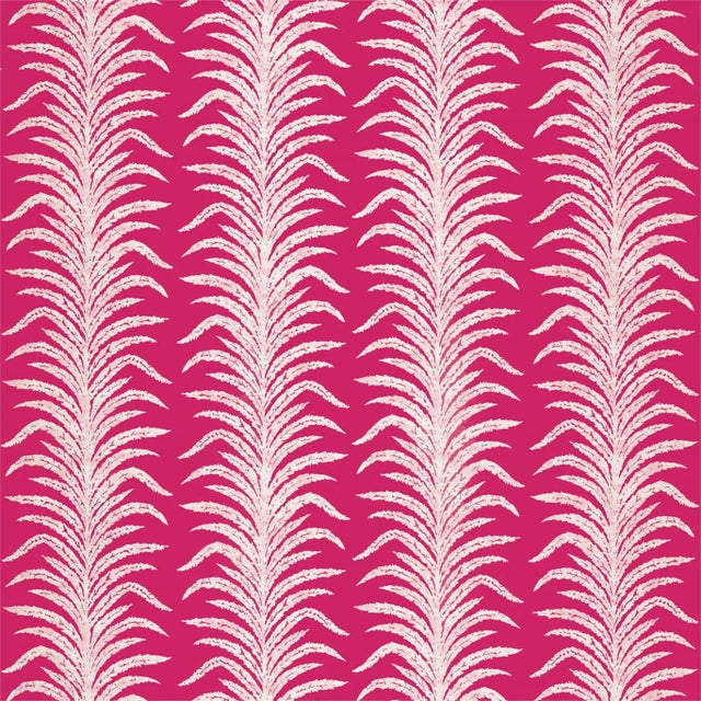 Sanderson Tree Fern Weave Fabric in Rhodera - a Sample For Sale