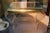 Mid-Century Modern Gold and Lucite Mirror Top Vanity For Sale - Image 9 of 12