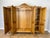 Vintage French Louis XVI Oak Four Door Carved Armoire For Sale - Image 11 of 12