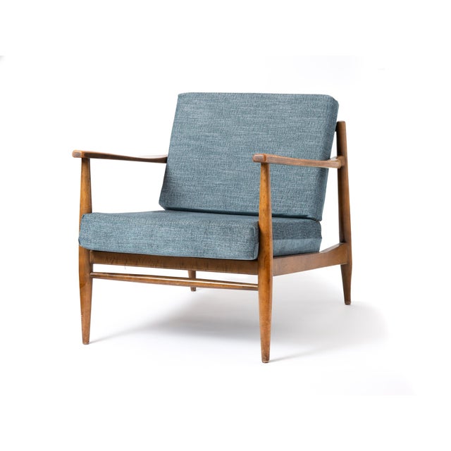 Mid-Century Modern Mid Century Modern Lounge Chair Attributed to John K. Fossum For Sale - Image 3 of 10
