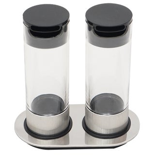 Cylindrical Oil and Vinegar Set by Studio Opi for Cini and Nils, 1970s, Set of 2 For Sale