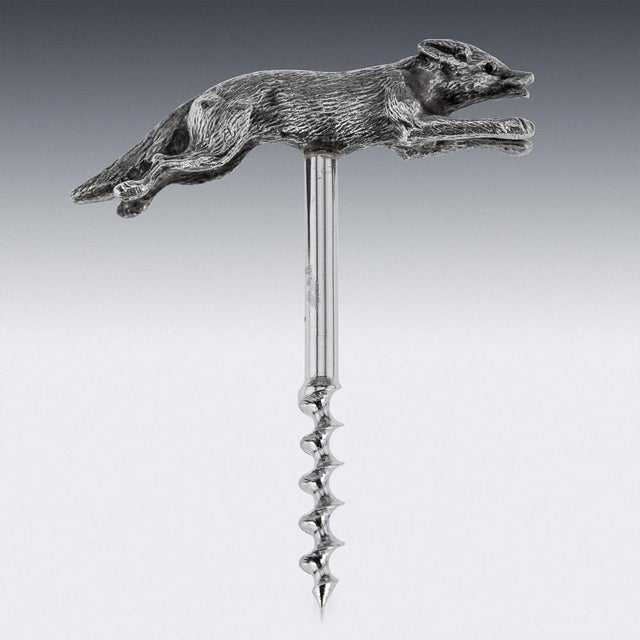 Silver Fox Corkscrew, England, 1976 For Sale - Image 3 of 9