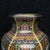 1990s Vintage Chinese Famille Rose Porcelain Vase With Bird and Floral Medallion Motifs For Sale - Image 5 of 9