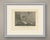 This is an original antique copper engraving, uncolored, lettered "the king on his throne in the house of lords." the long...