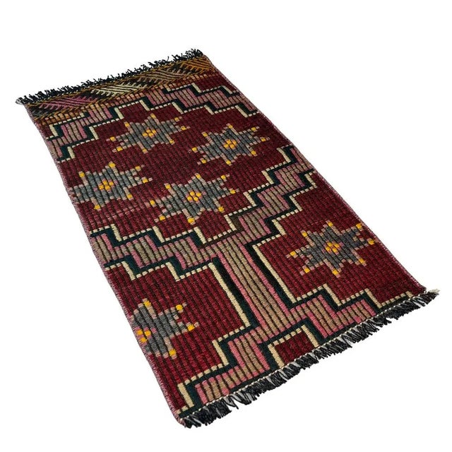 Turkish Kilim Rug, 1970s For Sale - Image 6 of 10