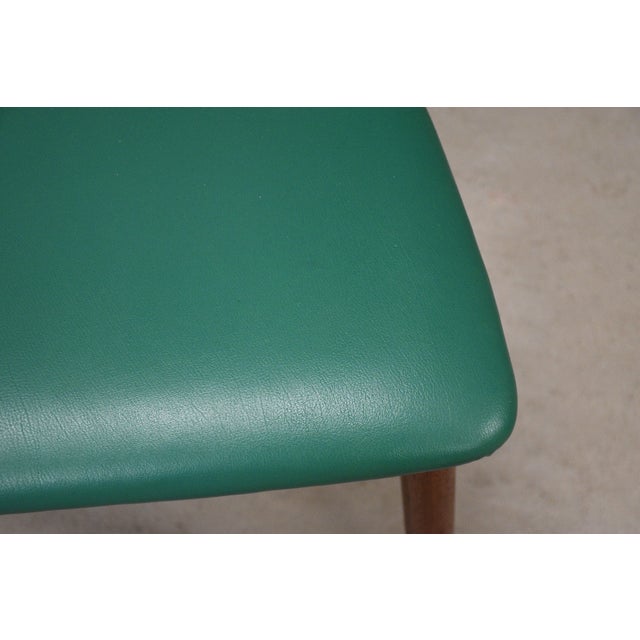 1960s Danish Modern Teak Eva Dining Chairs by Koefoeds Hornslet - Set of 8 For Sale - Image 11 of 12