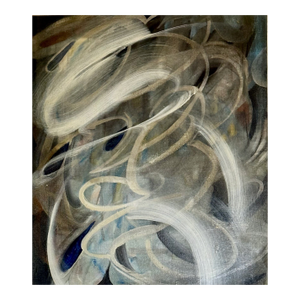 Untitled Abstract Oil on Linen From "Remembering" Series
