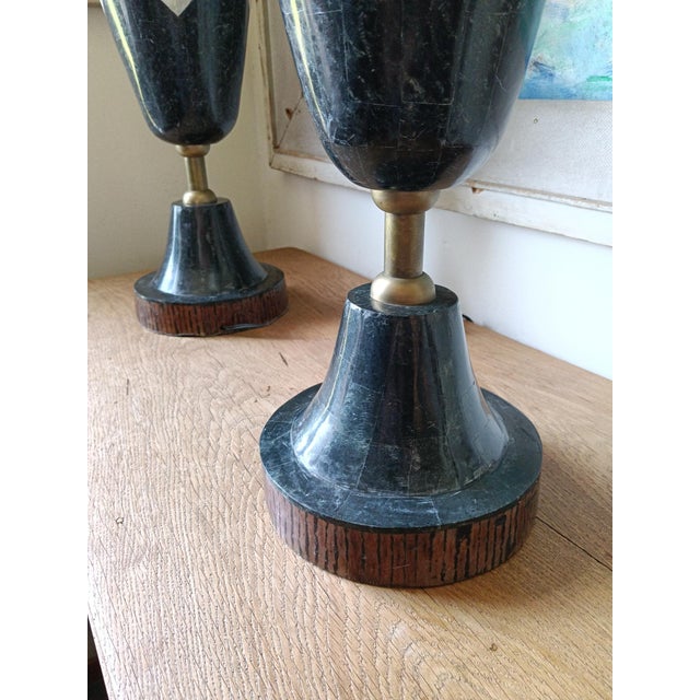 Art Deco Table Lamps by Paul Maitland-Smith for Maitland Smith, 1980s, Set of 2 For Sale - Image 10 of 18