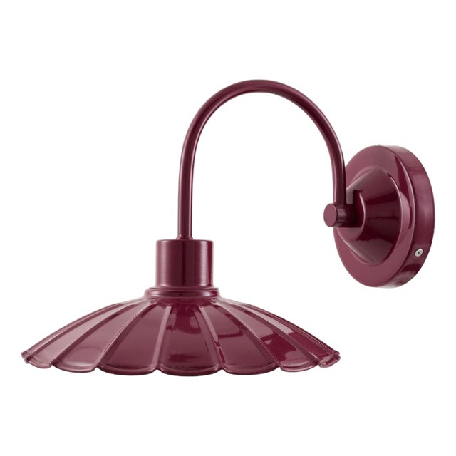 Pavona Wall Sconce Red For Sale