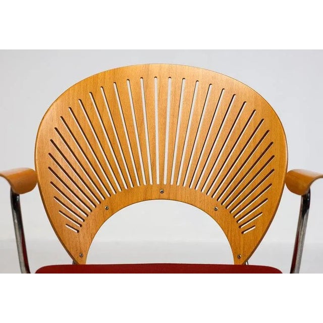 Brown Trinidad Armchair by Nanna Ditzel, 1995 For Sale - Image 8 of 13