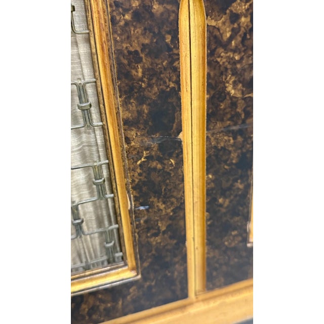 1970s Mid-Century John Widdicomb Lacquered Moorish Cabinet For Sale - Image 9 of 18