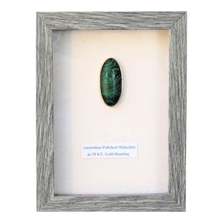 Shadowboxed Semi- Precious Gemstone by C. Damien Fox 2022. For Sale