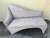 Gray Late 20th Century Vladimir Kagan for Directional a-Symmetric Settee/Lounger For Sale - Image 8 of 11