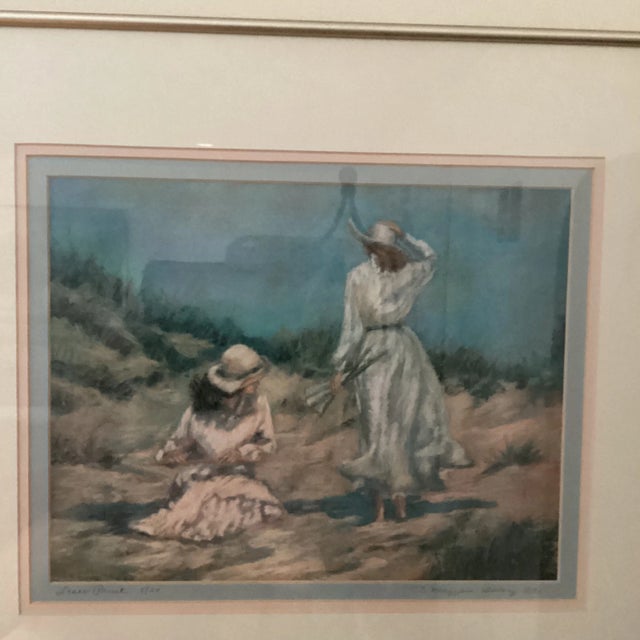 Limited Edition Original Lithograph Print 5/20 Tina Mazzoni Solarz Pastel Painting Tina Mazzoni Solarz (American/Illinois,...