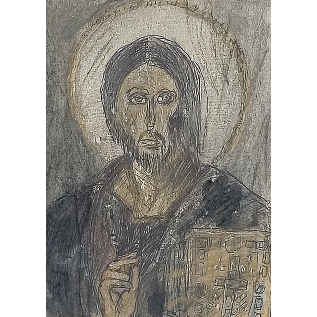 Meditation Virginia Cohn Parkum, c. 1989 Meditation presents a frontal, iconic figure rendered with quiet gravity and...