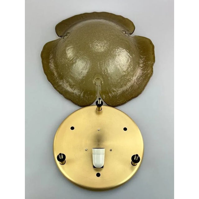 Mid-Century Space Age Ceiling Lamp in Glass from Peill & Putzler, 1970s For Sale - Image 4 of 13