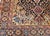 19th Century Farahan Sarouk Rug, Hand-Knotted Wool, Floral Pattern, Navy & Plum Red, 4x6 For Sale - Image 16 of 18