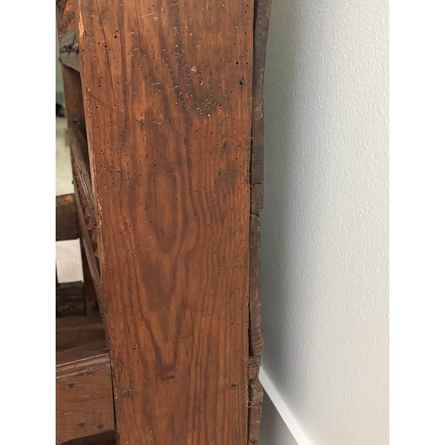 Antique French Breton Baguette Shelf / Étagère a Pain / Antique Breton Bar Shelf / Antique Breton Pantry Shelf For Sale - Image 16 of 18