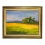 Signed Original Oil Painting by Karen Reinhart (American, 1938-2023) Titled 'Tuscan Countryside' For Sale