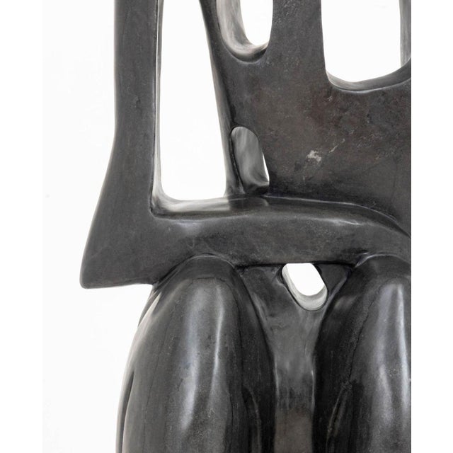 Late 20th Century Contemporary Abstract Figures Marble Sculpture For Sale - Image 5 of 12