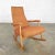 Vintage Mid-Century Modern Rocker Rocking Chair Oak With High Back Original Upholstery For Sale - Image 13 of 13