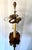 Bronze Vintage Gilt Bronze Floor Lamp W/Marble Base For Sale - Image 8 of 13