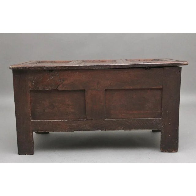 Oak Coffer, 1720 For Sale - Image 6 of 11
