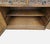 Vintage Oak Wood Bros Desk Cabinet Tudor Hutch Bookshelf Old Charm Leaded Glass For Sale - Image 14 of 16