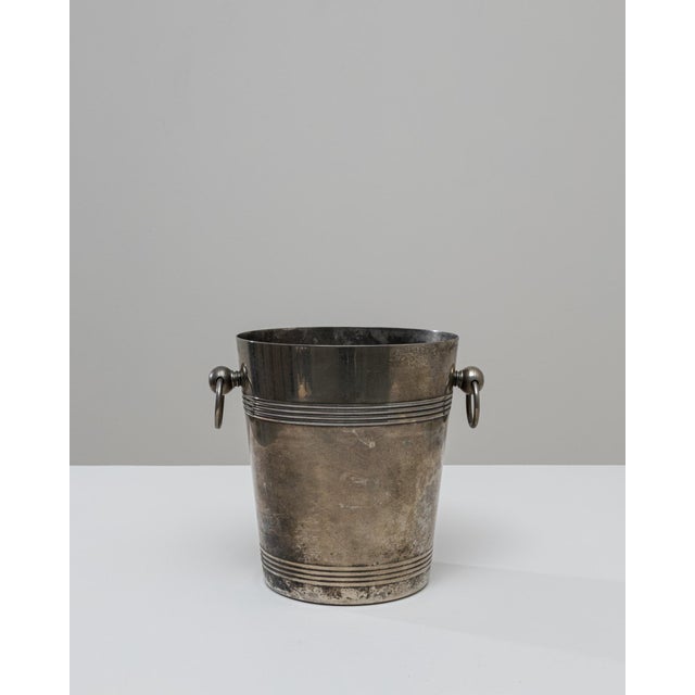 20th Century French Silver Plated Champagne Bucket For Sale - Image 16 of 18