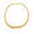 Vintage 18k Yellow Gold Chunky Graduated Curb Link Chain Necklace For Sale - Image 4 of 8