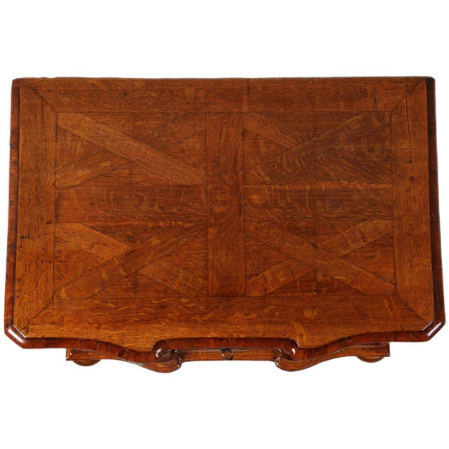 Wood Very Small Mid-18th Century Baroque Chest of Drawers in Walnut, 1750 For Sale - Image 7 of 18