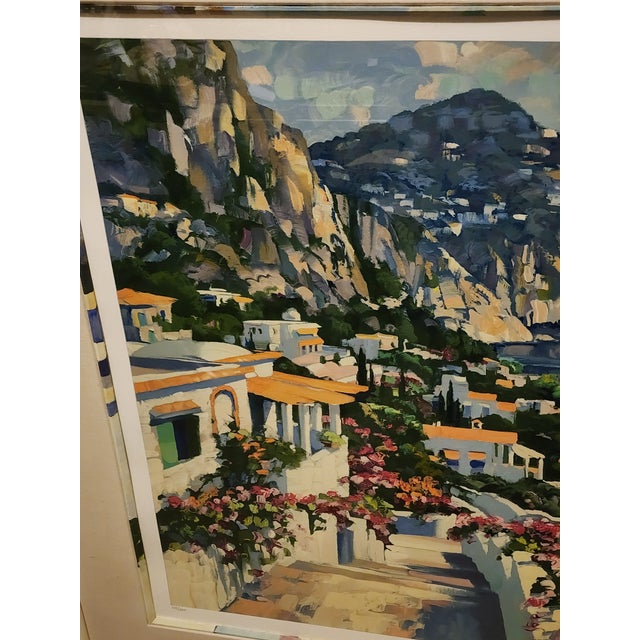 1990s Isle of Capri Serigrap Print by Howard Behrens For Sale - Image 4 of 16