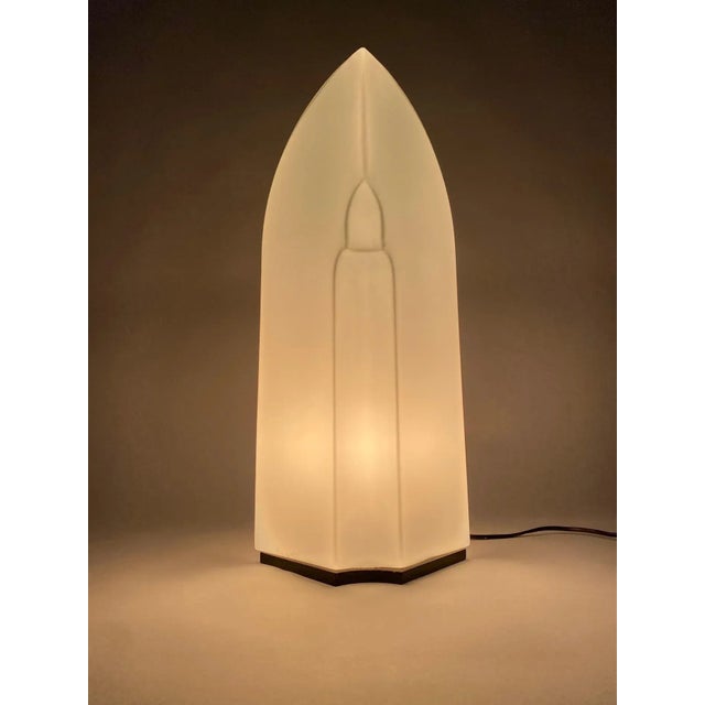 Metal Tiki Table Lamp attributed to Kazuhide Takahama for Leucos, Italy, 1980s For Sale - Image 7 of 8