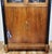 19th C French Walnut Ebony & Bronze Empire Curio Vitrine Bookcase For Sale - Image 13 of 18
