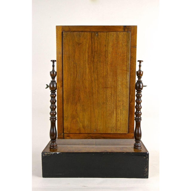 Biedermeier Table Top Vanity Table with Drawer, Austria, 1850s For Sale - Image 10 of 18