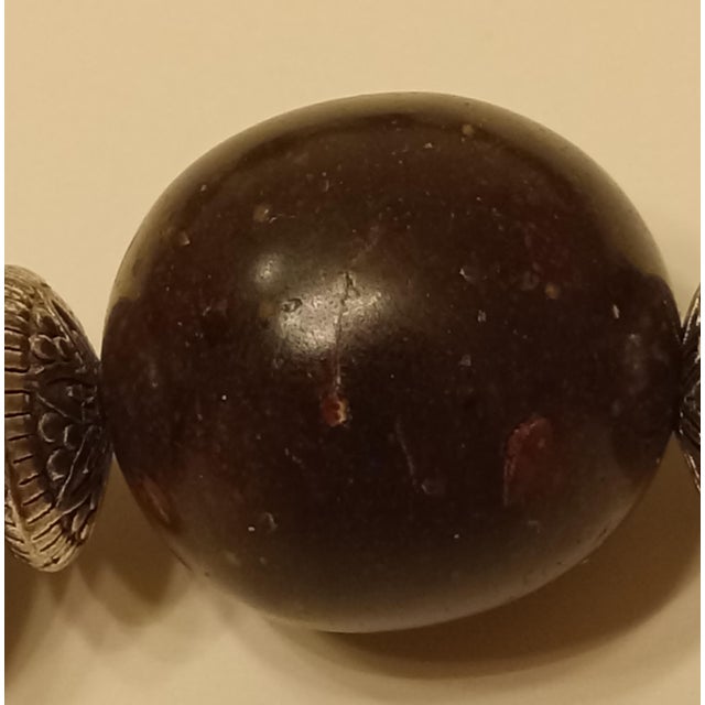 Early 19th Century Antique Baltic Amber Necklace For Sale - Image 5 of 12