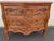 Vintage Henredon Louis XV Carved Walnut 2-Drawer Bombay Commode Chest For Sale - Image 11 of 11