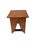 Brown Art Deco Oak and Macassar Side Table by P.E.L. Izeren for De Genneper Molen, 1920s For Sale - Image 8 of 12