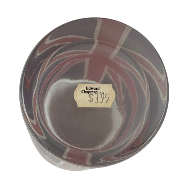 Vintage Cera Union Jack Uk Flag Cocktail Glasses- Set of 7 For Sale - Image 9 of 10