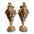 Napoleon III Marble Urns Decorated with Putti, Set of 2 For Sale - Image 3 of 16