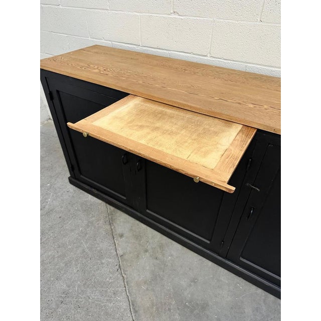 Wood Mid-20th Century Cedar Workshop Cabinet For Sale - Image 7 of 17