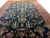 Navy Blue 1920's Antique Sarouk Mohajeran Signed Palace Rug, 13'7" X 24'3" For Sale - Image 8 of 11