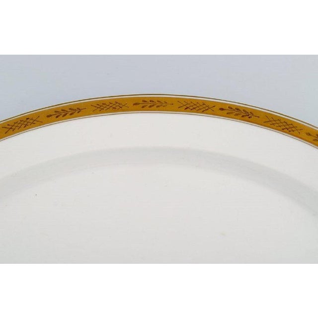 Porcelain Service No. 607 Colossal Serving Dish from Royal Copenhagen, 1943 For Sale - Image 3 of 6