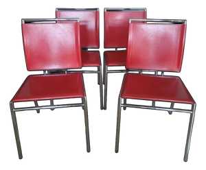 Italian Modern Chairs, 1990s, Set of 4